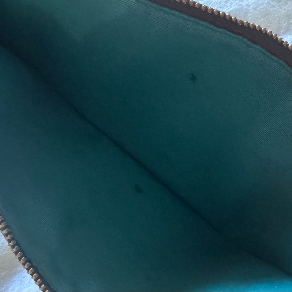 Coach Teal Crossbody Bag 2- Fer - Picture 3 of 8
